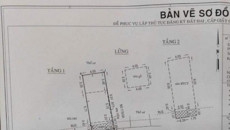 Bán nhà Đ. số 8 P. 11 Q. Gò Vấp, 3T, giảm giá còn 4.x tỷ